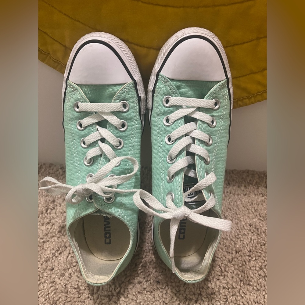 Converse Mint Green Sneakers